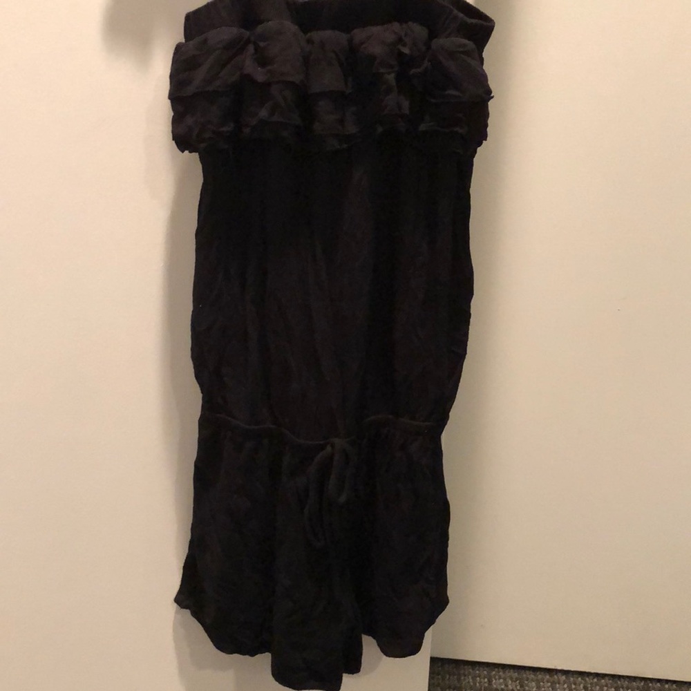 Vintage Havana Girls black romper. Size medium